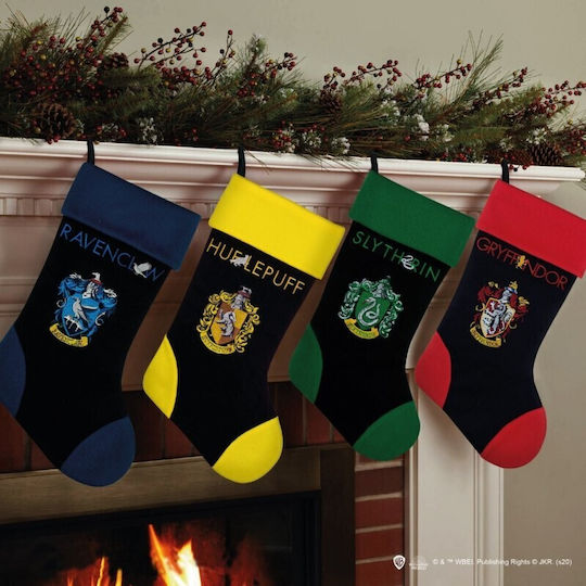 Christmas Decorative Sock Gryffindor 45cm Fabric M24xW24xH45cm Red