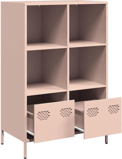 Bibliothek Rosa 68x39x103,5cm