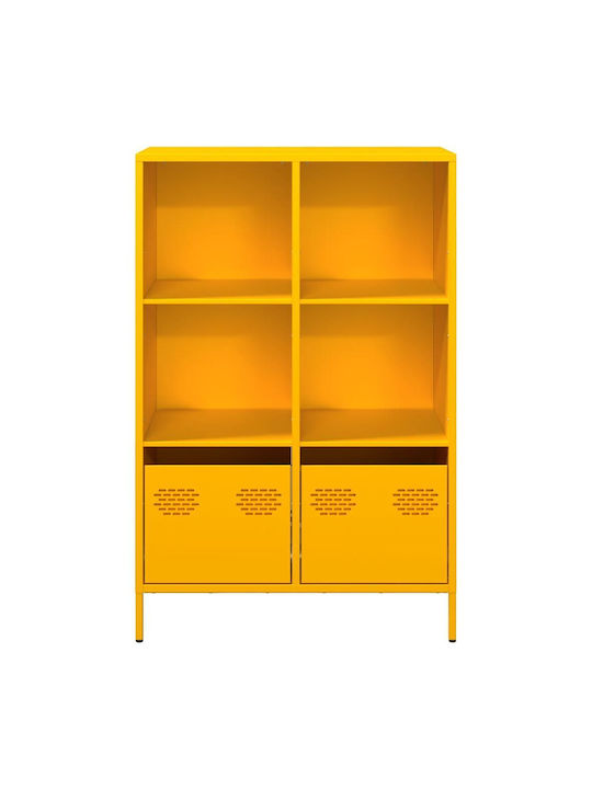 Βιβλιοθήκη Mustard 68x39x103.5εκ.