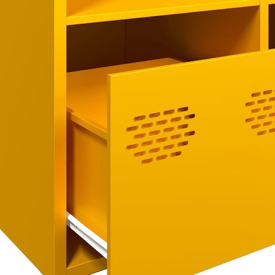 Bibliothek Senf 68x39x103,5cm