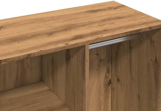 Entry Furniture with Shoe Rack Oaks 80x40x65cm