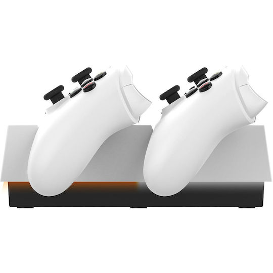 Snakebyte Twin Charge Βάση Φόρτισης για 2 χειριστήρια XBOX One / PC Λευκή