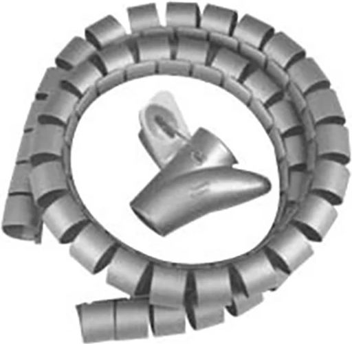 CHS Καλώδια Spiralschläuche 20mm 2m Gray 1Stück