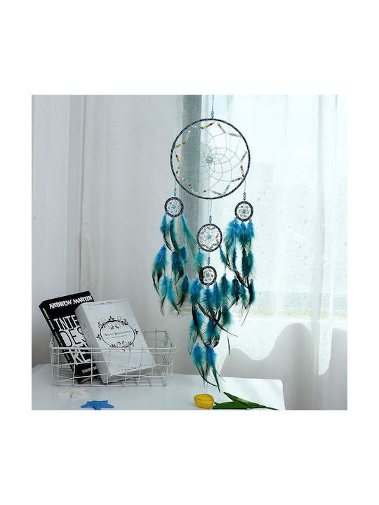 Διακοσμητική Ονειροπαγίδα Dream Catcher Χειροποίητη από Ύφασμα