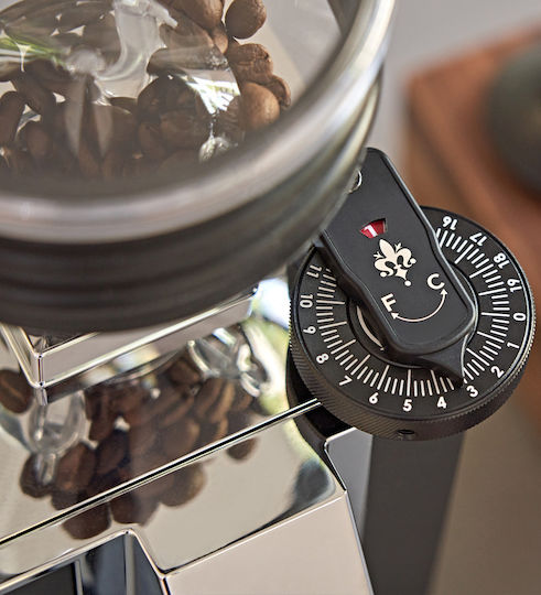 Eureka Mignon Zero 65 Coffee Grinder On Demand with Bean Hopper Capacity 45gr