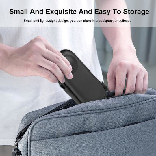 Insta360 X4 Puluz Camera Portable Case Box Storage Bag Μαύρη