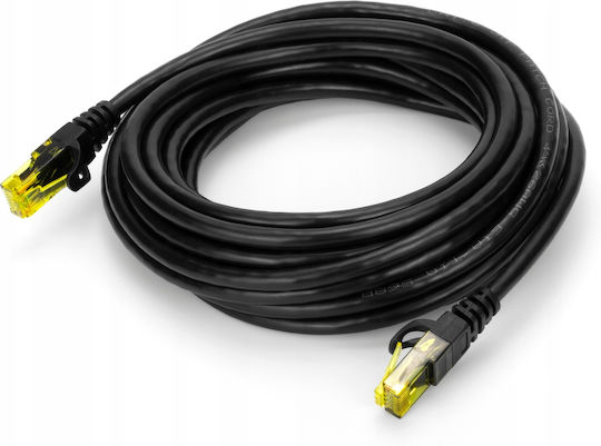 Network Cable Patchcord U Utp 6 Rj45 Rj45 1.5 M Black Internet