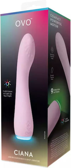 Ovo G-Spot Stimulator Vibrator Pink