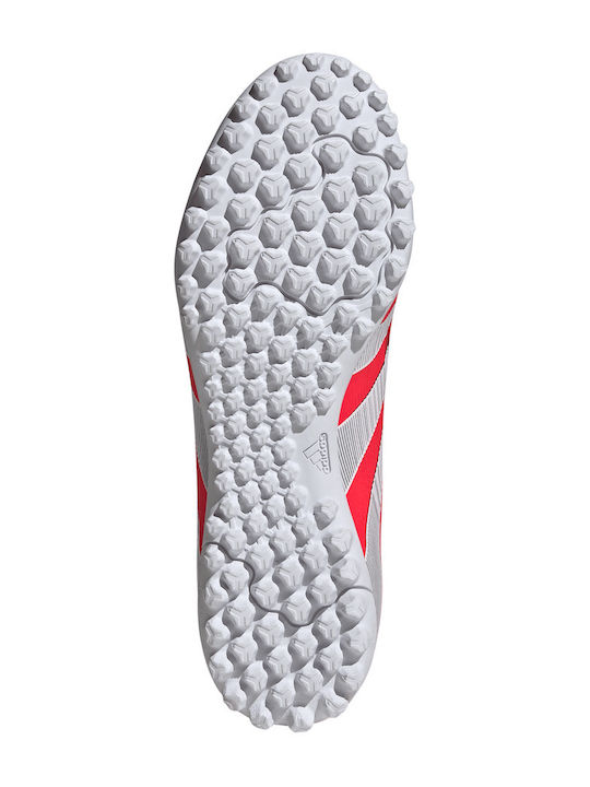 adidas Predator Club Football Shoes with Molded Cleats Red