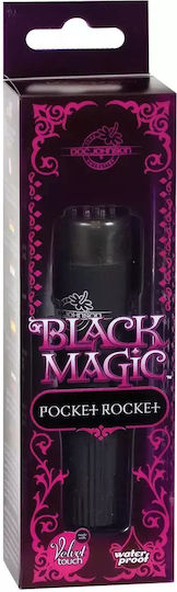 Doc Johnson Magic Mini Δονητής Μασάζ Μαύρος
