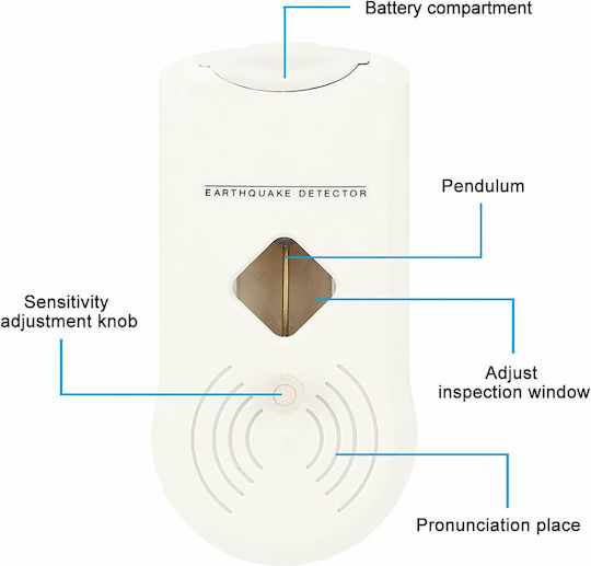 Erdbeben Earthquake Autonom Drahtlos Alarmsystem