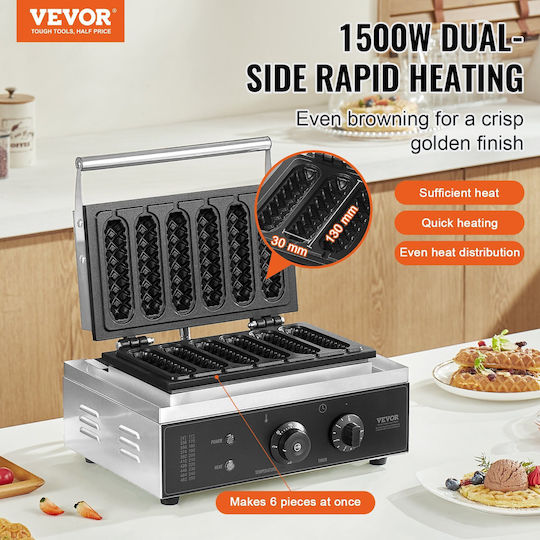 Vevor Commercial Stick Waffle Maker SYYXHFBJDP6PO3RL6V2
