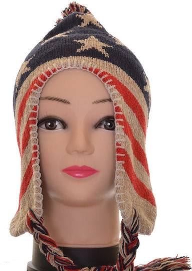 Beanie Beanie Knitted in Blue color