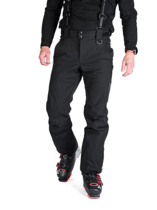 Northfinder NOF-NO-3972SNW-269_1 Men's Trousers for Ski & Snowboard Black