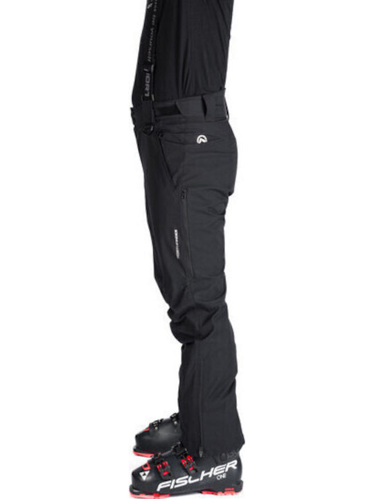 Northfinder NOF-NO-3972SNW-269_1 Men's Trousers for Ski & Snowboard Black