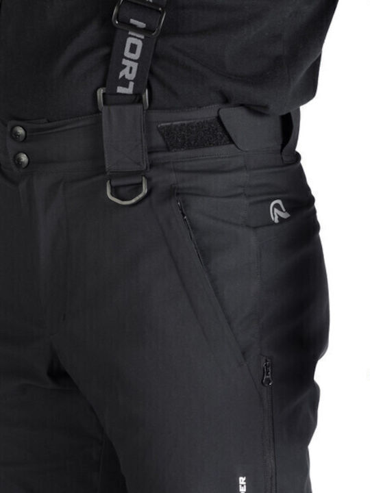 Northfinder NOF-NO-3972SNW-269_1 Men's Trousers for Ski & Snowboard Black