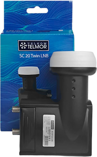 Sc-20 LNB Twin-Konverter Telkom Telmor