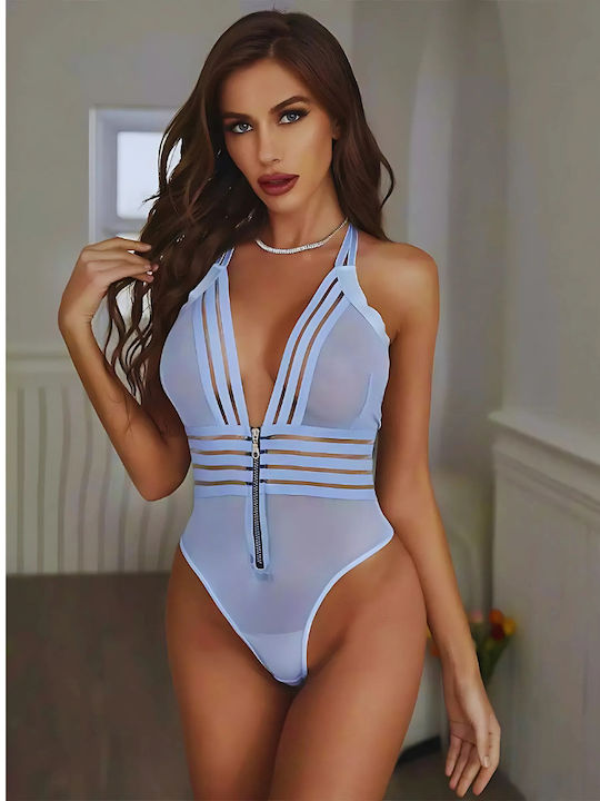 La Lolita Amsterdam Sexy Κορμάκι με Διαφάνεια Πράσινο