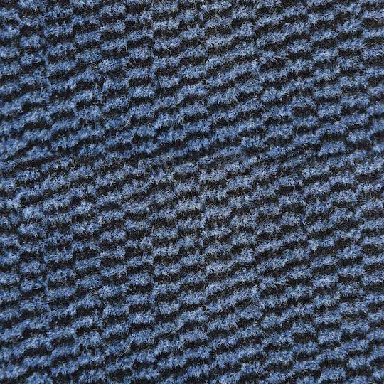 vidaXL Fußmatte Rutschfest Blau 150x90cm