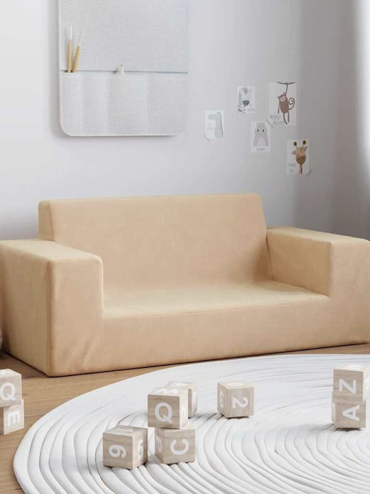 Sofa Beige 84x38x34cm