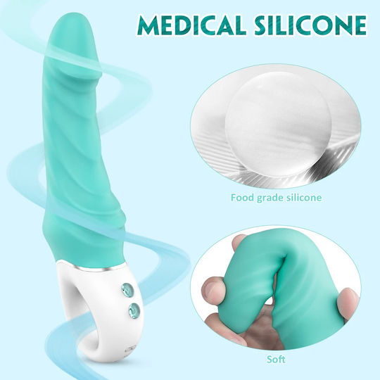 La Lolita Amsterdam Tornado Classic Vibrator 23.1cm Green