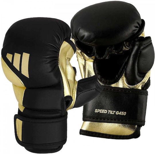 Grappling-Handschuhe Adidas Speed Tilt G450 Schwarz/Gold