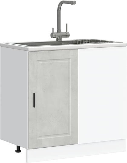Eckschrank Boden Grey 86x46x81.5Stück