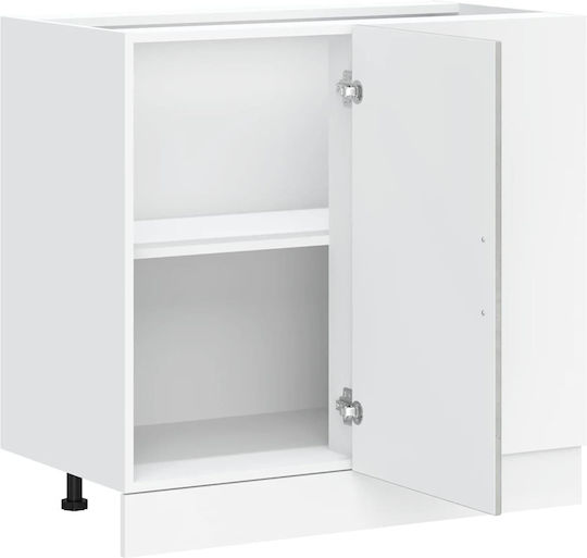 Eckschrank Boden Grey 86x46x81.5Stück