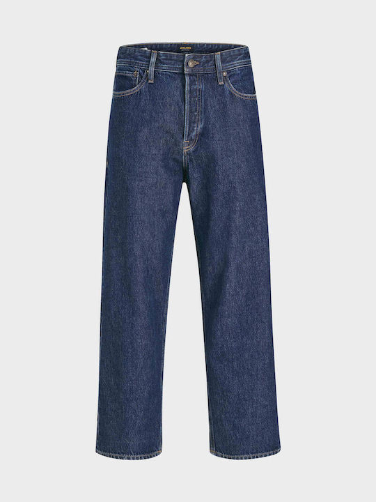 Men's Jeans Pants with Loose Baggy Fit Unwashed Denim