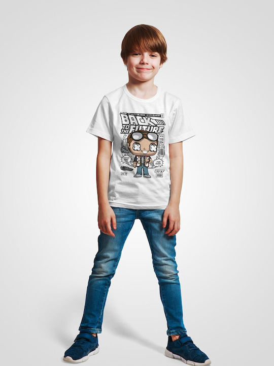 Kids' T-shirt White Marty Bttf