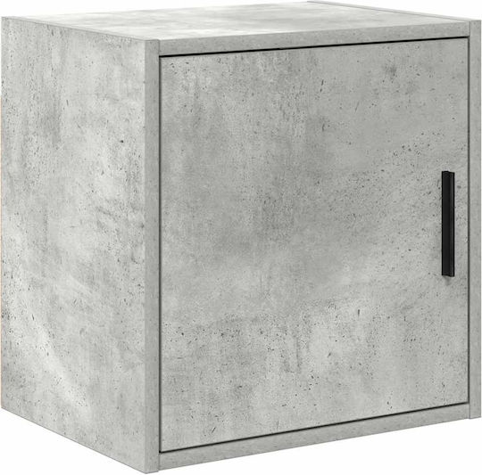 Гаражни шкафове 2 бр бетонно сиво инженерно дърво сиво 40 x 51 x 85 см