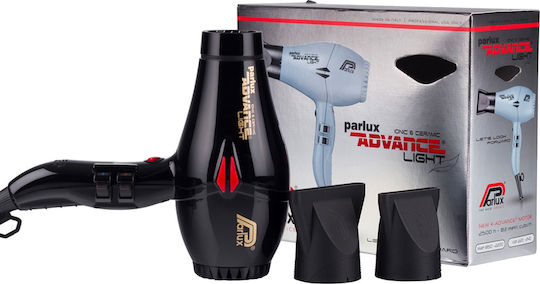 Parlux Ionic & Ceramic Advance Light Professional Hair Dryer 2200W Black