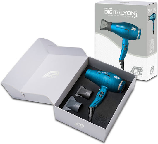 Parlux Digitalyon Ionic Professional Hair Dryer 2400W Glitter Blue