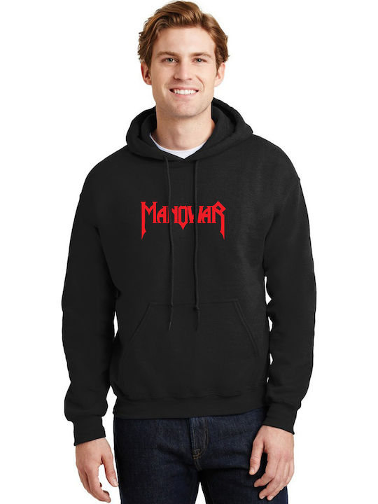 Hoodie Manowar Rock Avenue Black Hoodie Manowar Rock Avenue Black