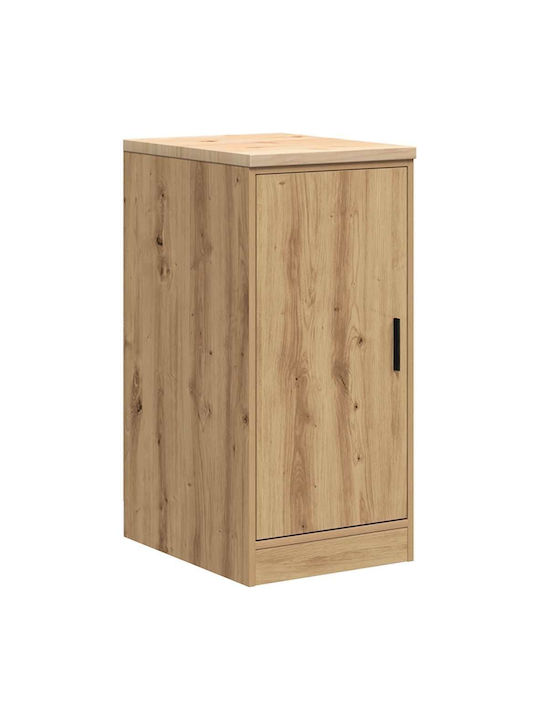 Garage Cabinets 2 Pcs Artisan Oak Engineered Wood Brown 40 X 51 X 85 Cm