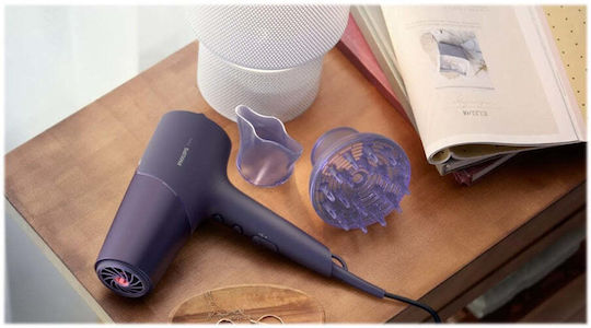 Philips Series 5000 Ionic Сешоар с Дифузер 2300W Лилаво