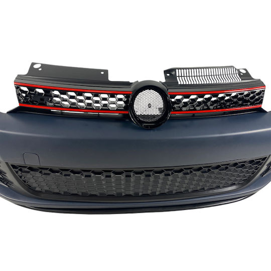 Προφυλακτήρας Εμπρός Vw Golf 6 Μάσκα Προβολάκια Gti Design