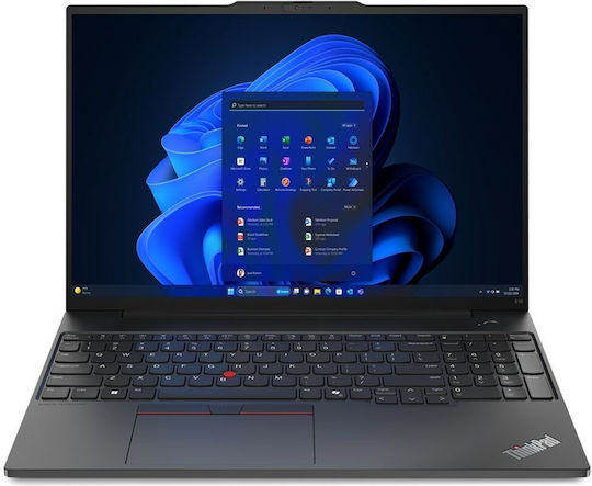 Lenovo ThinkPad E16 Gen 2 (AMD) 16" IPS FHD+ (Ryzen 5-7535HS/32GB/1TB SSD/W11 Pro) (GR Keyboard)