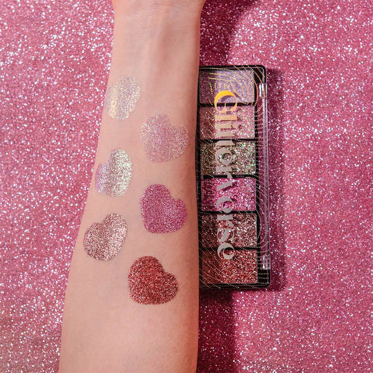 Mon Reve Glitterverse Lidschattenpalette in fester Form 11.8gr
