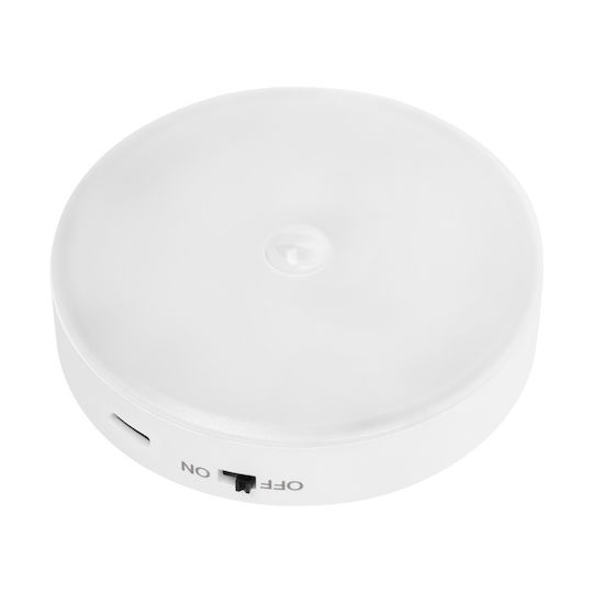 Battery-Operated LED Night Lamp with Magnet Motion Sensor