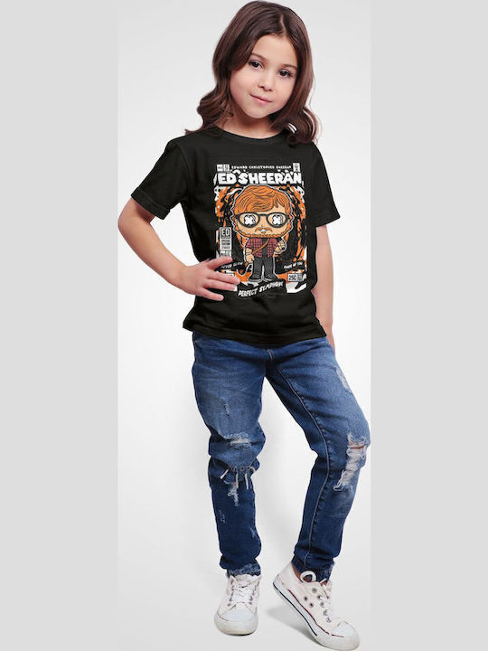 Παιδικό T-shirt Black Ed Sheeran