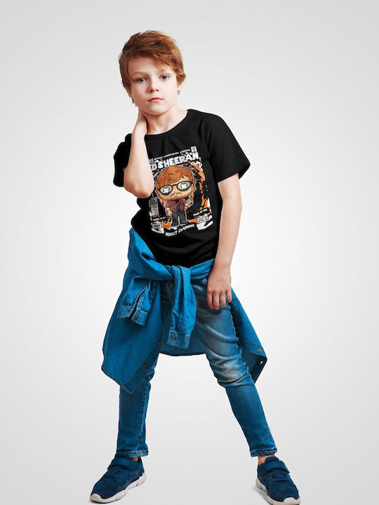 Παιδικό T-shirt Black Ed Sheeran