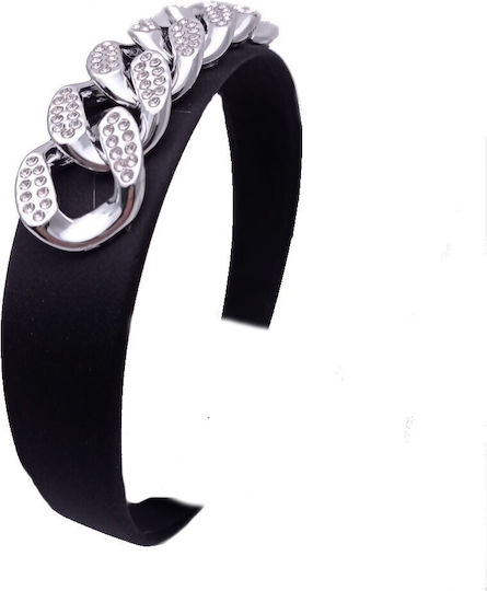 Stirnband Haar Silber