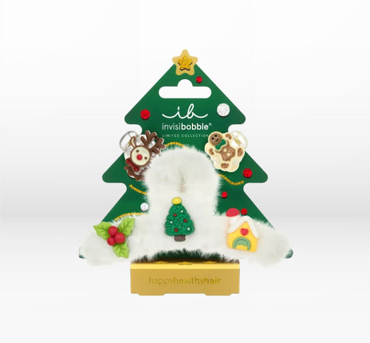 Invisibobble Сет Щипки За Коса Clipstar Бели 3 Бройки