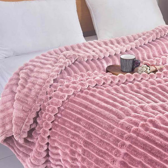 SpitiBazaar Blanket Velvet Queen 220x240cm Rotten Apple
