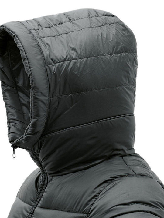 Tucano Urbano Furbetta Χειμερινό Γυναικείο Μπουφάν Μηχανής Dark Grey