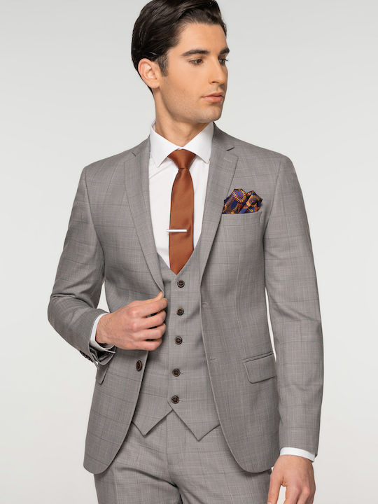Ανδρικό Κοστούμι Light Grey 5560 001