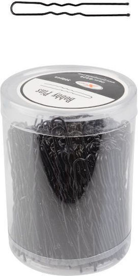 Activeshop Hair Clips E-65 300 Pcs 6 Cm Black