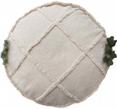 Sitzsack Hocker Wasserdicht Canals Beige-Braun 50x50x20cm