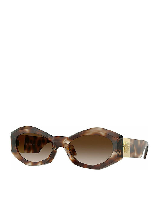 Versace Ochelari de soare Maro cu Cadru & Maro Lentilă Versace Ochelari de soare Maro cu Cadru & Maro Lentilă
